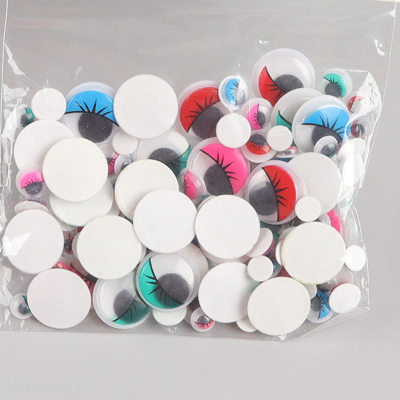 Factory supply diy wiggle eyes sticker toy