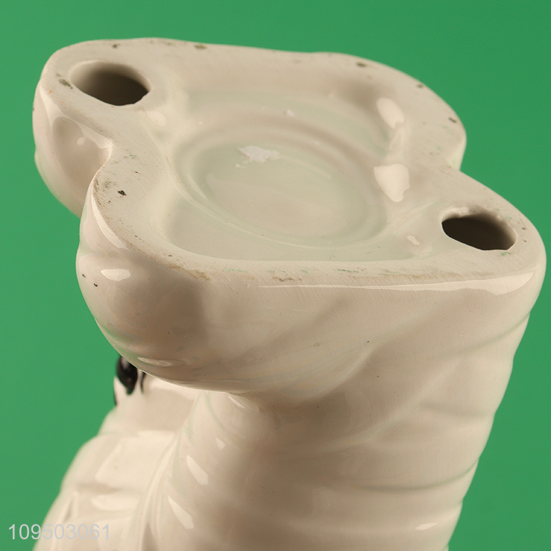 Wholesale ceramic halloween mummy figurine ornament