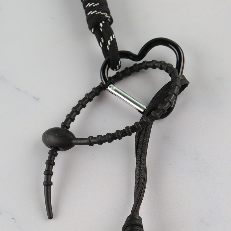 Hot selling black puppy key chain key rings