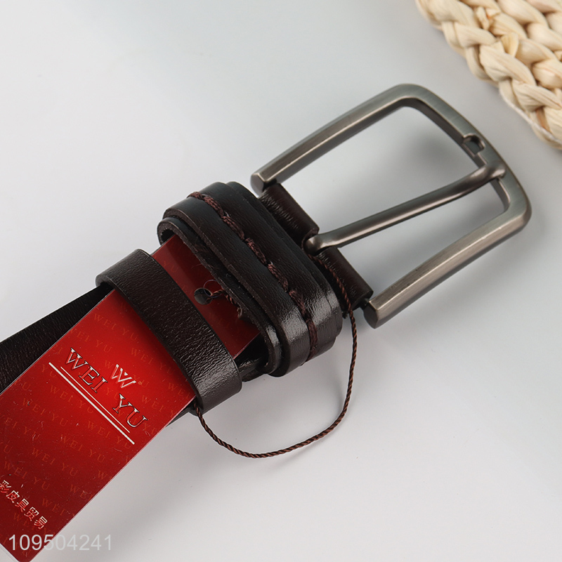 China products fashion adjustable leather buckle belt