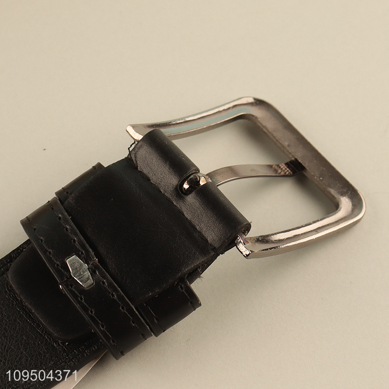 Wholesale adjustable fashion leather buckle belt