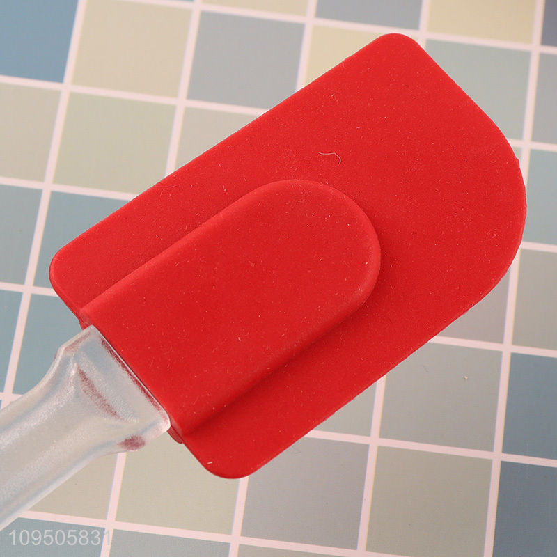 Low price red silicone butter spatula cheese spatula