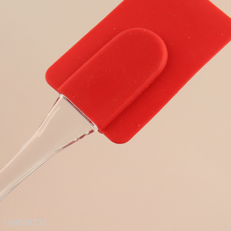 Best quality silicone red butter spatula cheese spatula