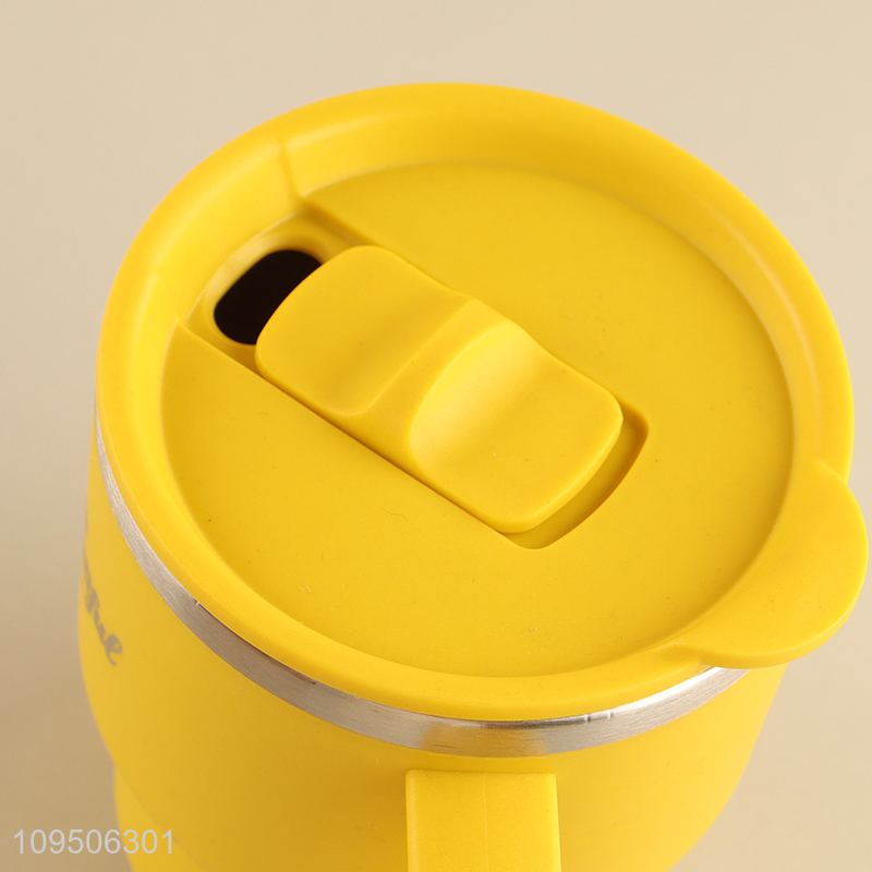China products stainless steel water cup with handle