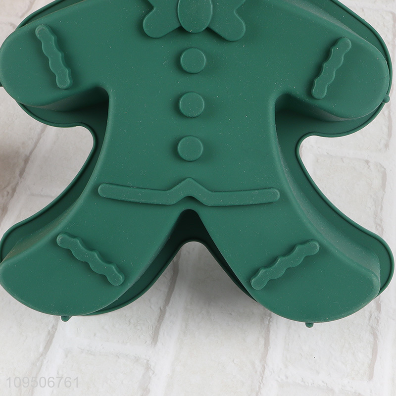 China supplier non-stick silicone cake mold for christmas