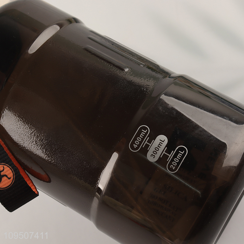 New arrival black plastic water bottle for sale