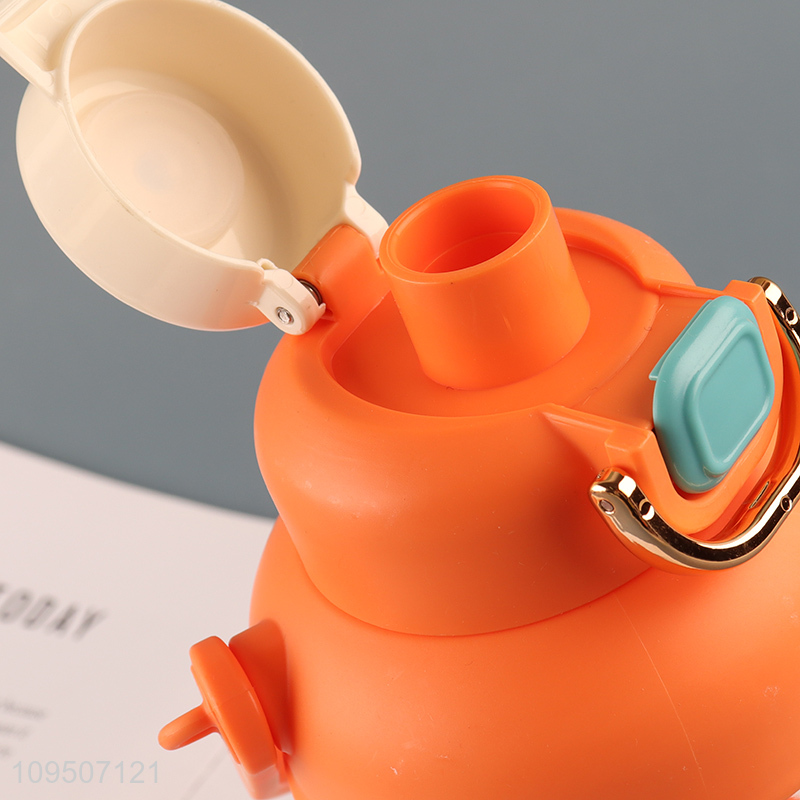 Top selling plastic water bottle straw cup