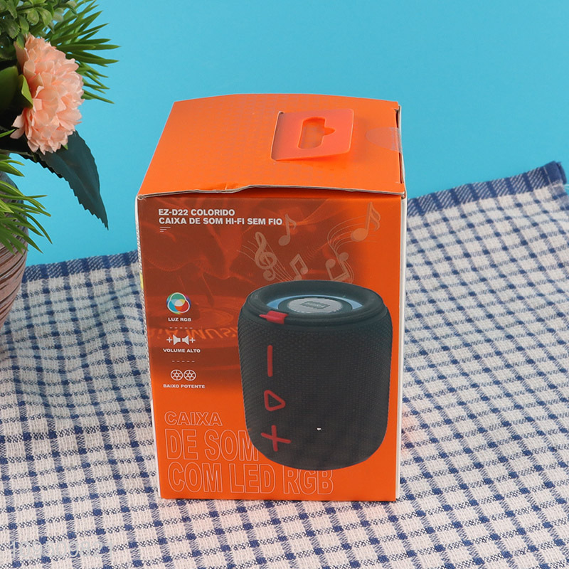 Best sale led light wireless bluetooth speaker