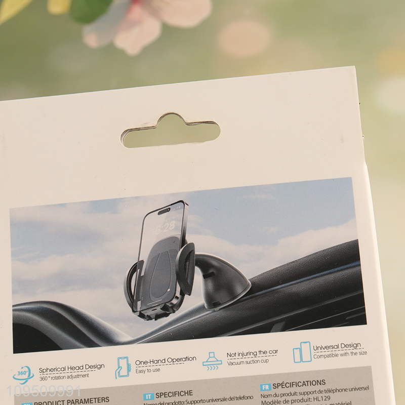 China factory adjustable sucker car phone holder for sale
