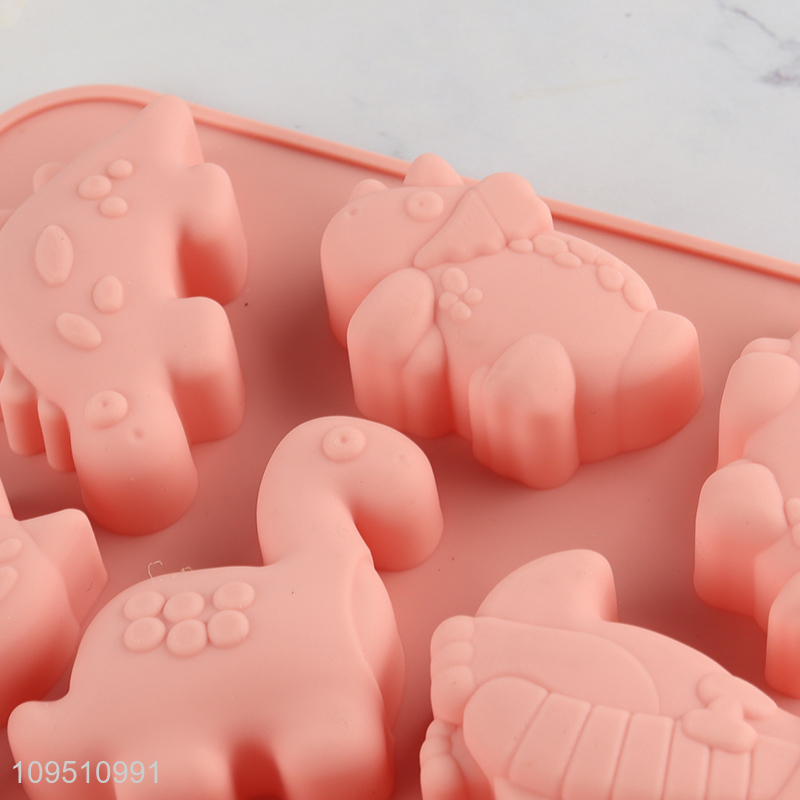 Hot products non-stick dinosaur series silicone cake mold