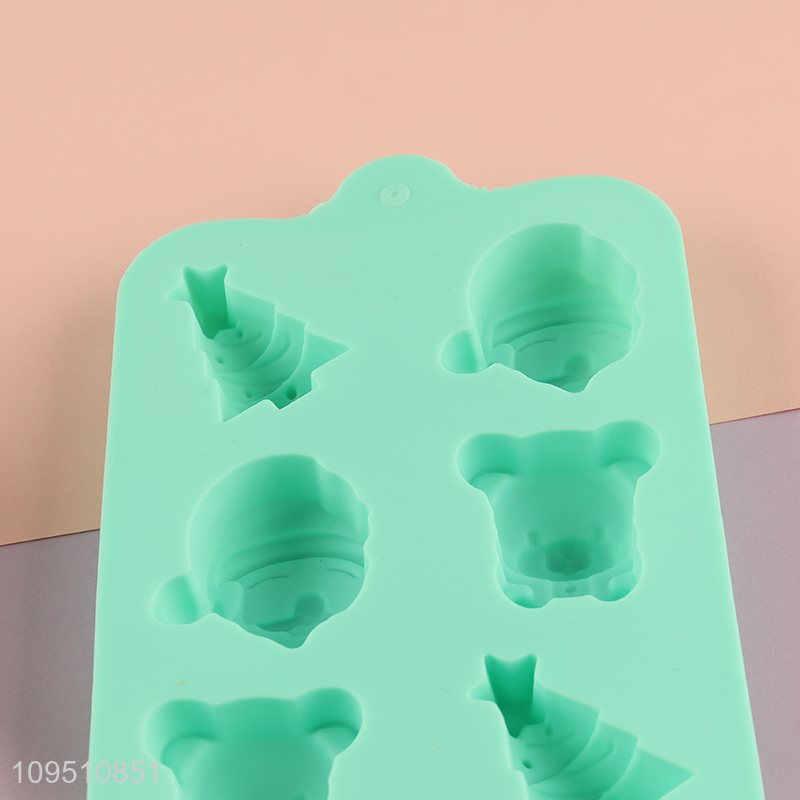 China wholesale christmas series silicone cake mold