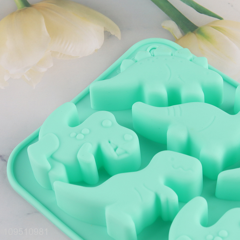 Online wholesale dinosaur series silicone cake mold