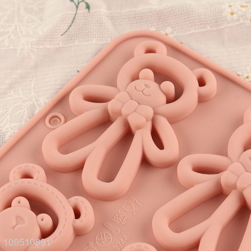 Wholesale cute silicone cake mold for kitchen