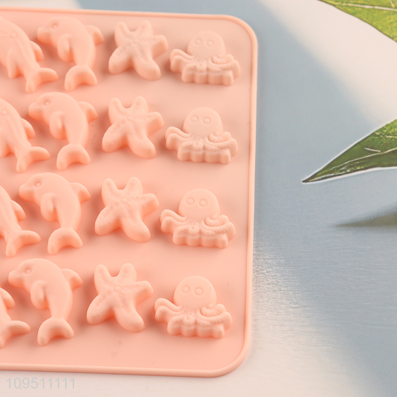 Hot sale mini silicone chocolate mold wholesale