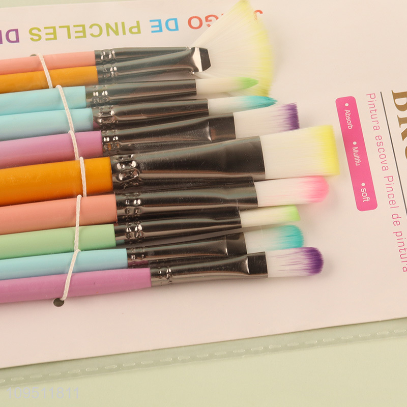 Hot items 10pcs art brush oil painting brush