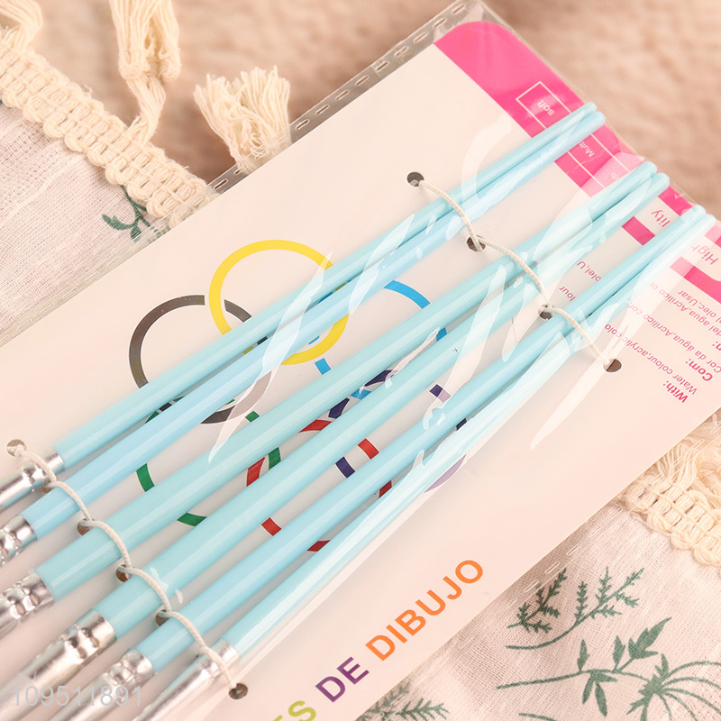 Hot sale washable oil painting brush set