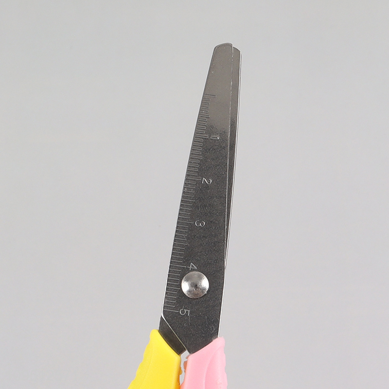 China supplier paper scissors with plastic handle