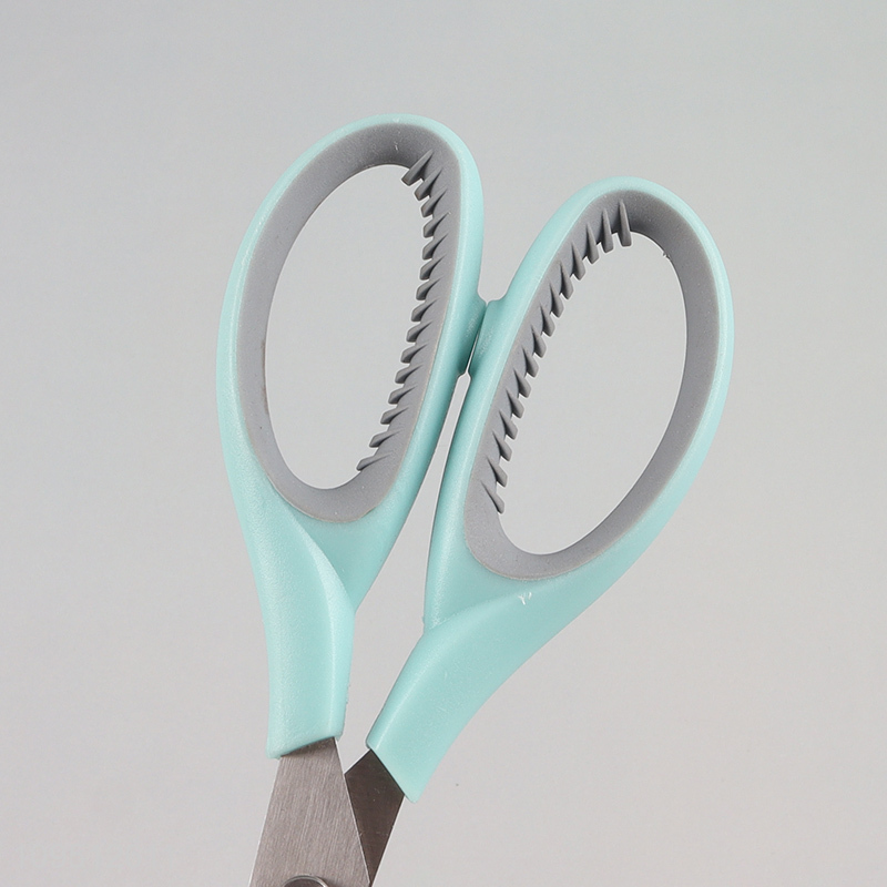 China factory non-slip handle paper scissors for school office