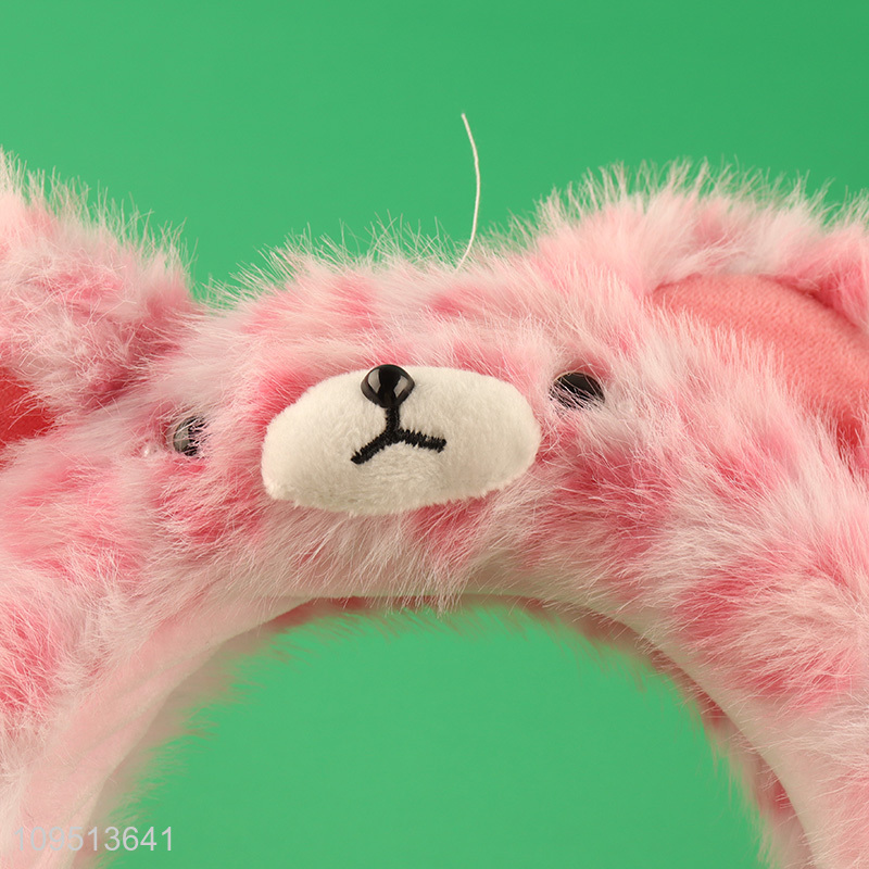 Good sale plush hair hoop hair decoration  wholesale