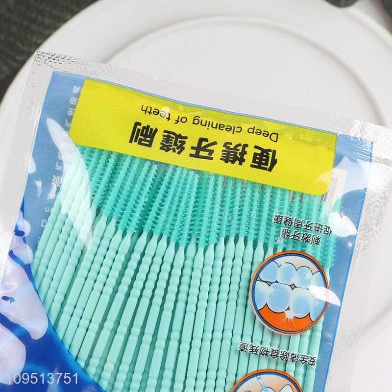 Low price teeth deep cleaning interdental brush