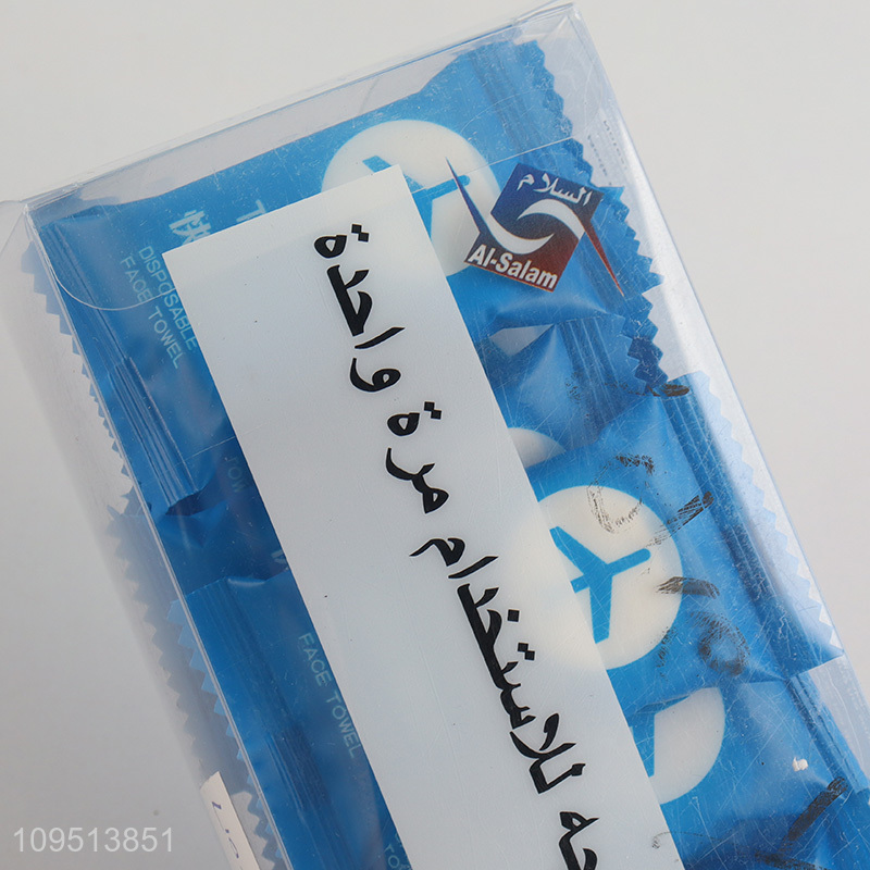 Low price portable disposable travel compact towel
