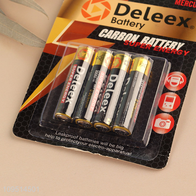 Top quality AAA carbon B4 carbon battery