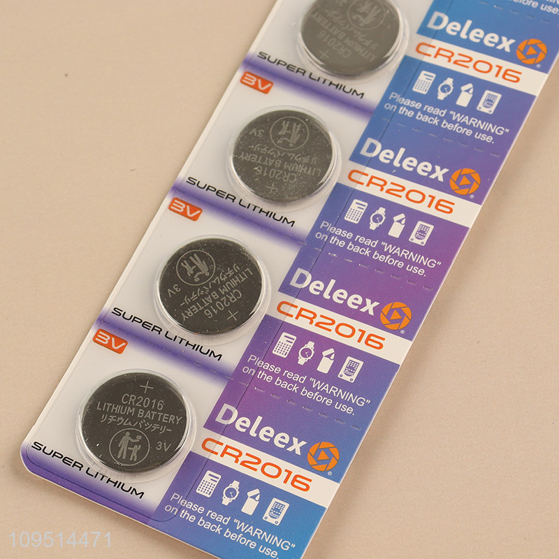 New arrival professional cr2016 button lithium