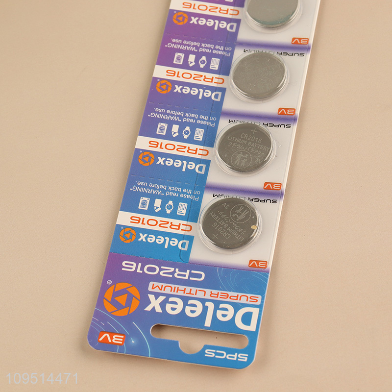 New arrival professional cr2016 button lithium