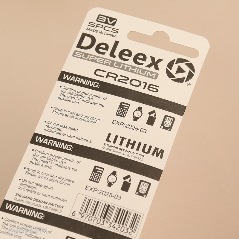 New arrival professional cr2016 button lithium