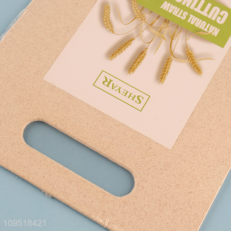 Hot sale natural straw cutting board chopping blocks