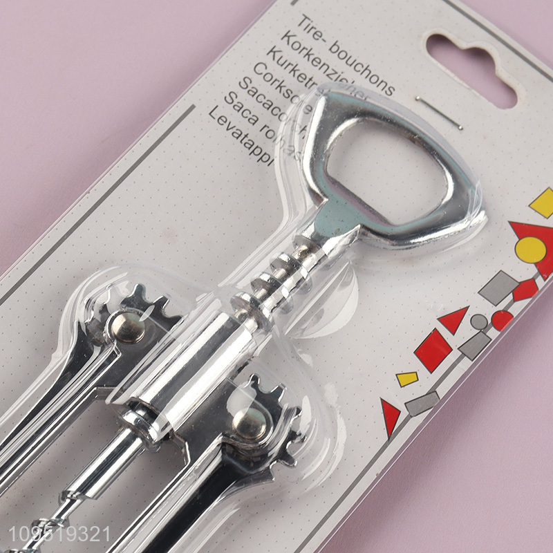 Top quality metal wine bottle opener corkscrew for sale