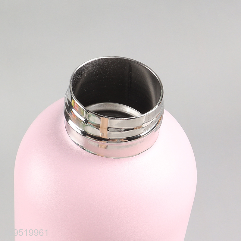 Best sale pink stainless steel water bottle wholesale