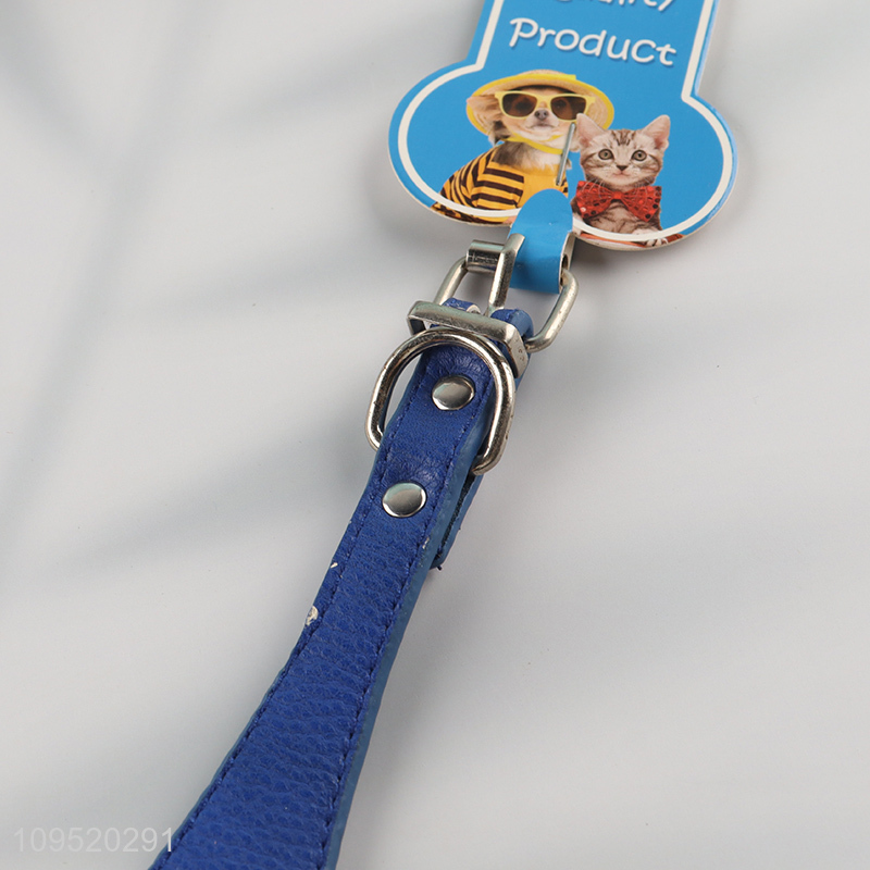 New style wear resistant soft pu pet neck collar