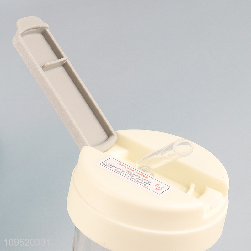 China products glass water cup straw cup
