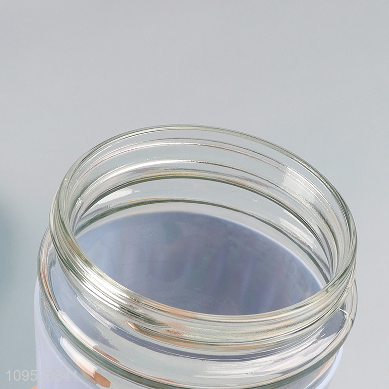 Hot selling portable glass water cup coffee cup