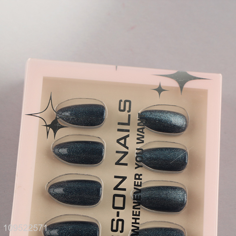 Factory supply natural fake nail set for sale