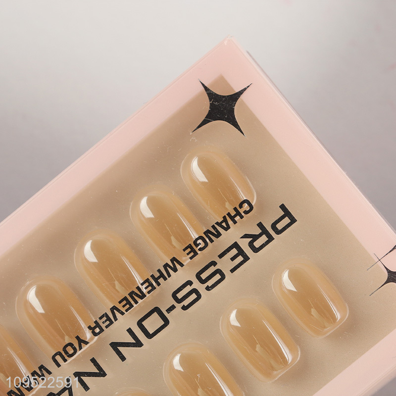 Hot products fashion manicure fake nail set