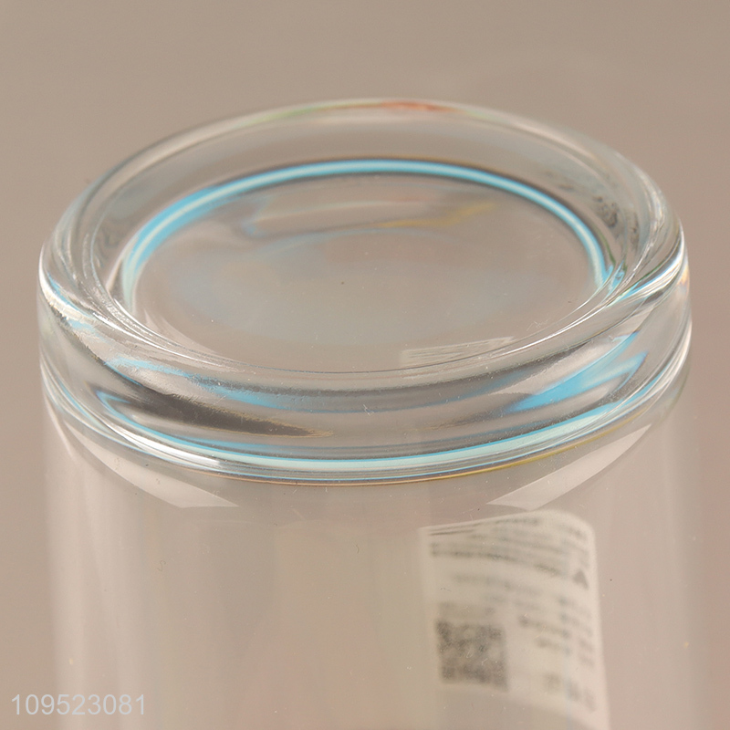 Hot sale clear glass drinking cup water cup
