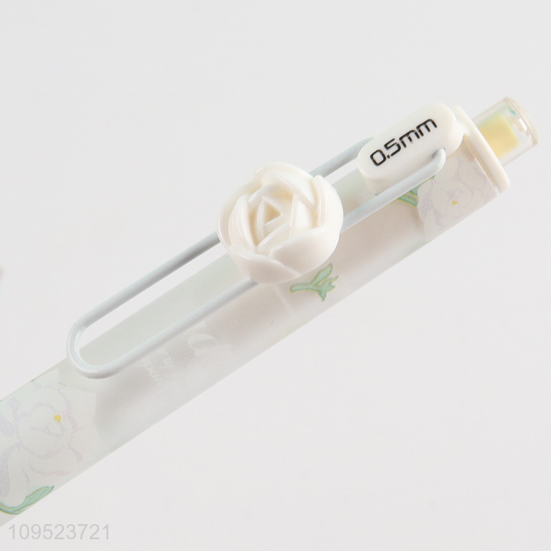 Hot items 5pcs 0.5mm gel pens set for stationery