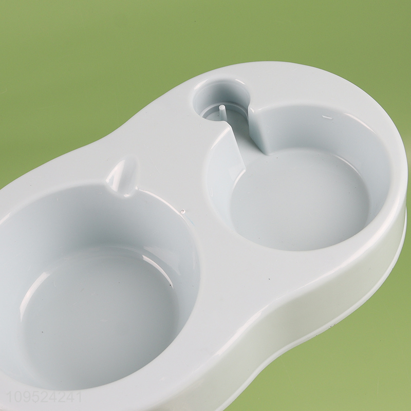 Top products cute cat ear pet food feeding bowl
