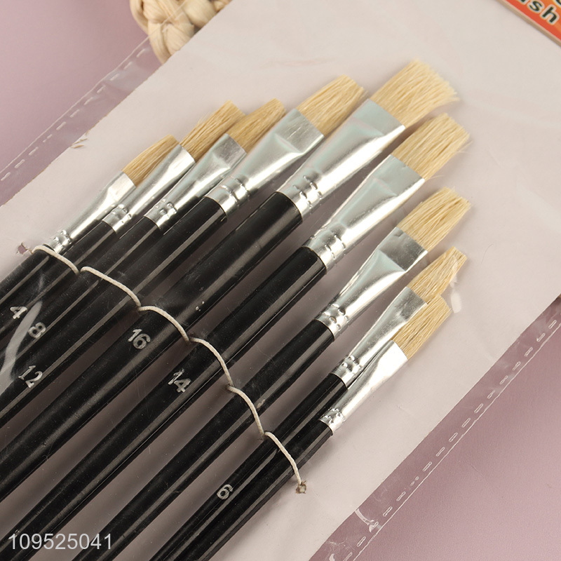 Top selling 7pcs reusable  painting brush set