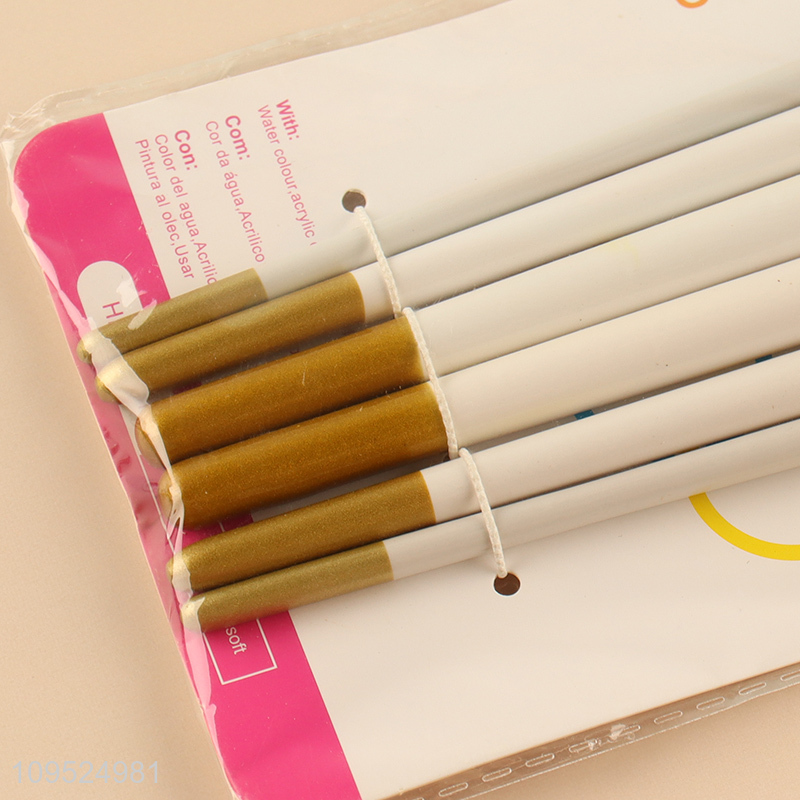 Latest products   6pcs art painting brush kit