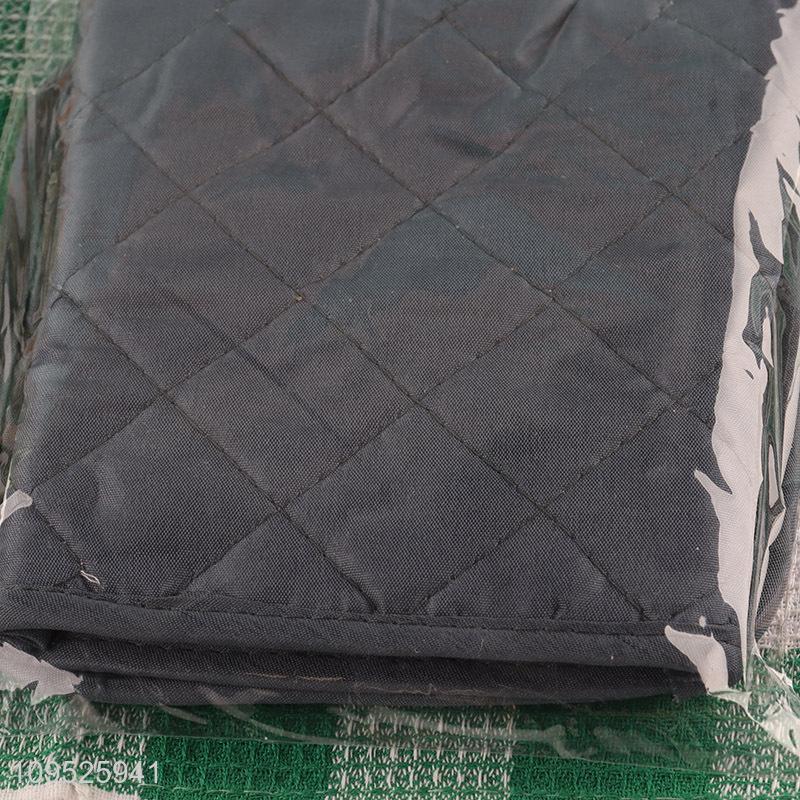 China wholesale 2pcs reusable oven mitts pot pad set