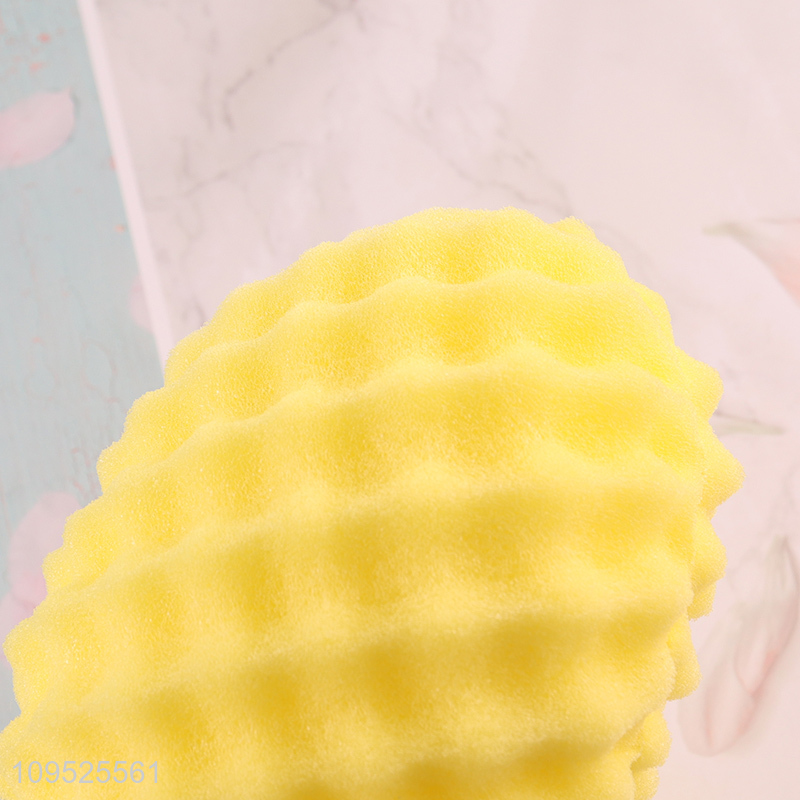 China factory 3D pineapple bath sponge shower sponge
