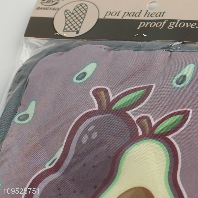 Best selling 2pcs kitchen heat pad set wholesale