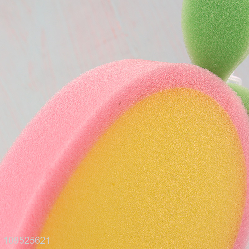 Top quality reusable bath sponge shower sponge