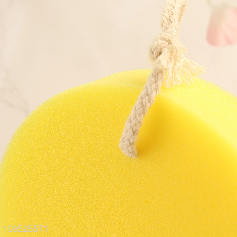 China wholesale round bath sponge shower sponge