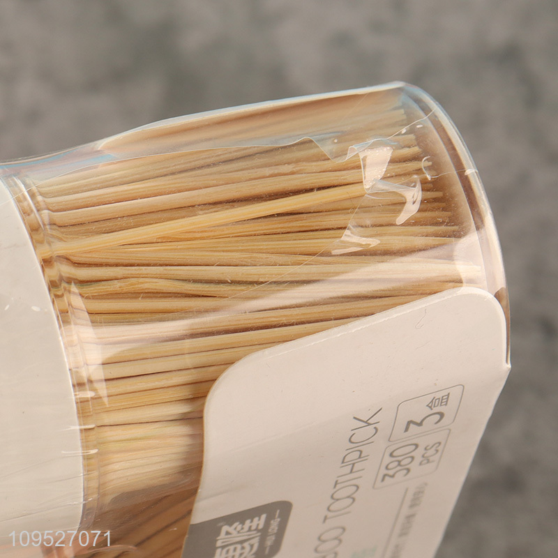 Hot sale daily use bamboo toothpicks wholesale
