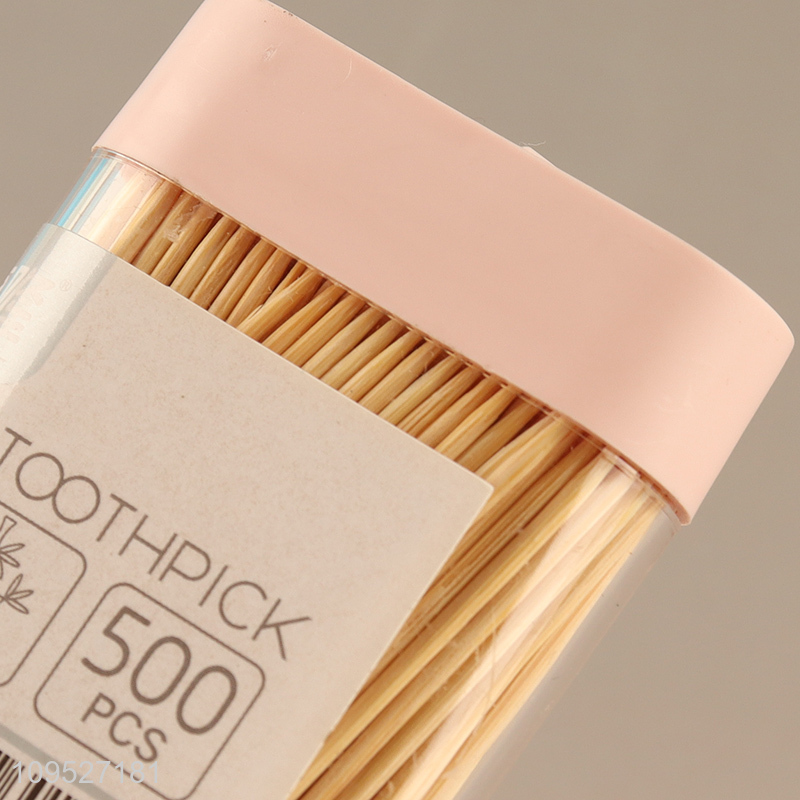 China wholesale 500pcs disposable daily use toothpicks