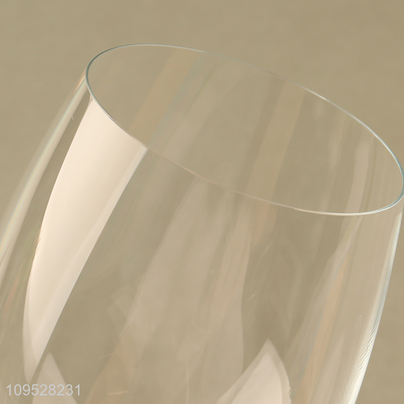 New product unbreakable glass champagne cup goblet cup